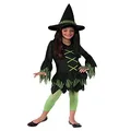 Rubies Lime Witch Kids Costume, Size 6-8 Years