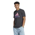 adidas Sportswear Sportswear Photo Real Fill T-Shirt, Black, 2XL