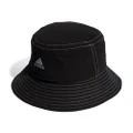 adidas Performance Classic Cotton Bucket Hat, Black, One Size (Mens)