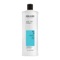 Nioxin Cleanser, System 3 (Fine/Treated/Normal to Thin-Looking), 33.8 Ounce