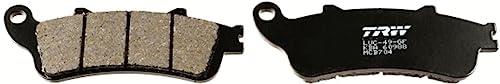 TRW MCB704 Brake Pad Set Compatible with Honda NT Front Axle, Rear Axle and Other Motorcycles