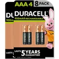 Duracell Rechargeable AAA 900 mAh Micro Batteries HR03 Pack of 8 [Amazon Exclusive]