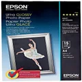 Epson A4 Ultra Glossy Photo Paper - 15 Sheets (300gsm), C13S041927