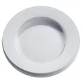 Alessi 8-Inch Platebowlcup Side Plate, White Porcelain, Medium, Set of 4