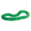 Beistle 66355G50 Soft-Twist Poly Leis w/Labeled Box (Green), 1-1/2 by 36-Inch, 50 Leis Per Pack