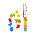 Tooky Toy My Wooden Numbers Stacking Blocks: Educational Stacking Wooden Shaped Numbers Counting for Kids