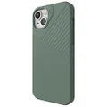 ZAGG Denali Snap iPhone 15 Plus/ 14 Plus Case - Drop Protection (16ft/5m), Dual Layer Textured Cell Phone Case, No-Slip Design, MagSafe Phone Case, Moss Green
