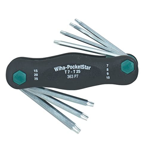 Wiha 36396 7-Piece Torx PocketStar Fold Out Set