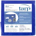 Kotap TRA-1820 Indoor/Outdoor All Purpose 5-mil Poly Tarp, 18x20 ft, Blue