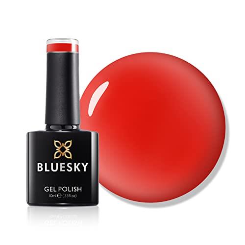 Bluesky For The Record UV/LED Gel Soak Off Nail Polish 10 ml, Red