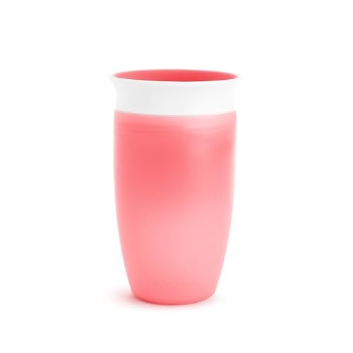 Munchkin Miracle 360° Sippy Cup, Pink, 10 oz Capacity