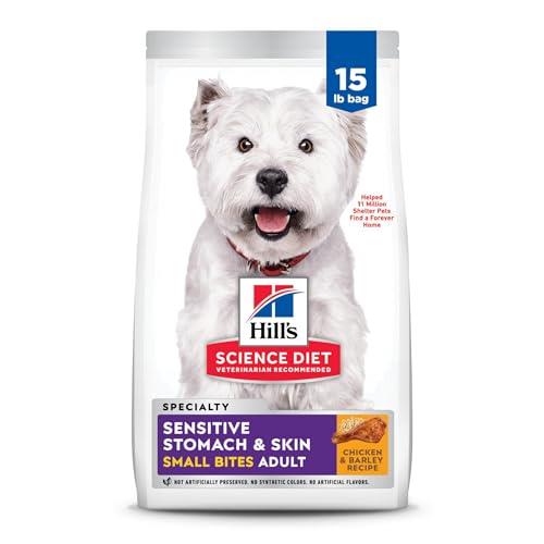 Hill's Science Diet Sensitive Stomach & Skin Adult Small Bites, Chicken Recipe, Dry Dog Food, 6.8kg Bag