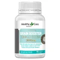Healthy Care Brain Booster Ginkgo Biloba 6000mg Capsules | For enhanced brain health, mental alertness, focus and improved memory
