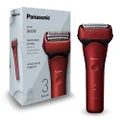 Panasonic 3 Blade Wet/Dry Shaver with Beard Sensor Technology, Flexible Shaver Head, Floating Blade Mechanism & Pop-up Trimmer (ES-LT4B-R841)
