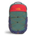 The North Face Borealis Backpack, Dark Sage/Fiery Red/Cave Blue, One Size