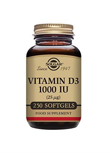 Solgar - Vitamin D3 (Cholecalciferol) 1,000 IU, 250 Softgels
