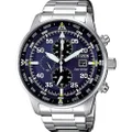 Citizen Mens Chronograph Eco-Drive Watch, Silver Tone, standard size, Bracelet
