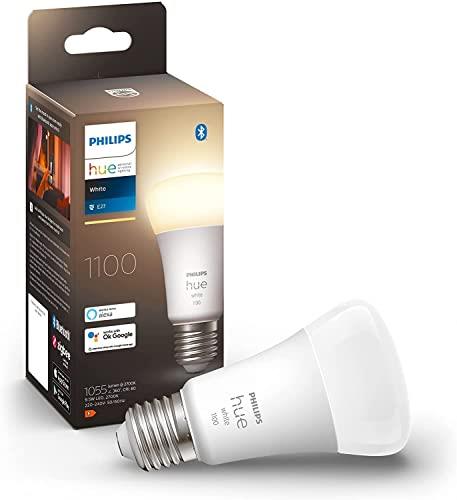 Philips Hue White A60 75W 1100 Lumens Smart Bulb with E27 Fitting