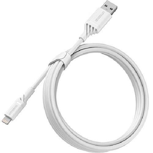 OtterBox Lightning to USB-A Charging Cable, Cloud Dream White, 2 Meter Length