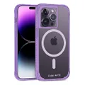 Case-Mate Tough Plus iPhone 14 Pro Max Case - La La Lavender [15FT Drop Protection] [Compatible with MagSafe] Magnetic Phone Case for Apple 14 Pro Max 6.7", Shockproof Cover with Anti Scratch Tech
