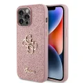 Guess Glitter Edition Case for iPhone 15 Pro Max, Pink