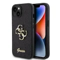 Guess Glitter Edition Case for iPhone 15, Black