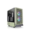 Thermaltake Ceres 300 Tempered Glass ARGB Mid Tower E-ATX Case Matcha Green Edition, CA-1Y2-00MEWN-00