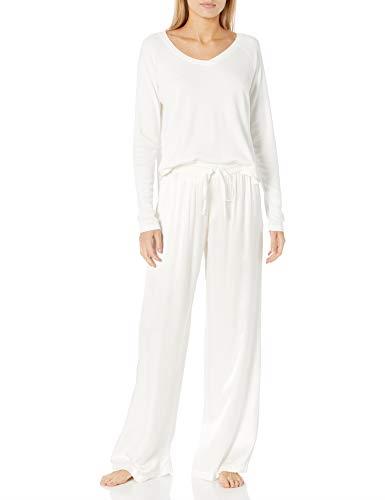 PJ Harlow Women's Jolie Bottoms Nightwear, Lingerie and Underwear, White, Large