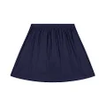 Nautica Girls' School Uniform Pull-on Scooter, Skirt with Undershorts, Elastic Waistband, Soft & Comfortable Material, Navy, 16