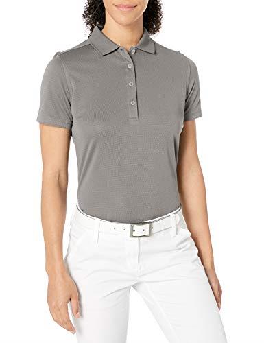 Callaway Womens Golf Short Sleeve Core Performance Polo Shirt, Smoked Pearl, Large US