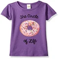 Lost Gods Big Girls' Circle of Life Graphic T-Shirt, Purple Berry, L
