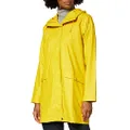 Helly Hansen Women's Moss Hooded Waterproof Windproof Rain Coat, 344 Essential Yellow, Medium