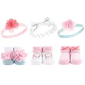 Hudson Baby Baby Girls' Headband and Socks Set, 6 Piece, Dream Catcher 0-9 Months