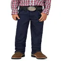 Wrangler Boys' Cowboy Cut Active Flex Original Fit Jean, Prewashed Indigo, 11