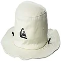 Quiksilver Men's Bushmaster Sun Protection Floppy Visor Bucket Hat, Oyster Gray, Large-X-Large