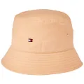 Tommy Jeans Women's Essential Flag Bucket Hat, Beige