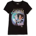 Disney Girl's Grom T-Shirt, Black, Large