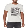Lucky Brand Men's ACDC Flag Graphic Tee, Whisper White, Medium