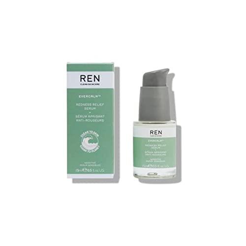 REN Clean Skincare Evercalm™ Redness Relief Serum, Travel Size 15ml