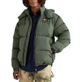 Tommy Jeans Men's Alaska Puffer Jacket, Avalon Green, X-Small