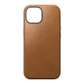 Nomad Modern Ecco Leather Case for iPhone 15, English Tan