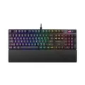 ASUS ROG Strix Scope II RX Gaming Keyboard, IP57, Dampening Foam, Pre-lubed ROG RX Red Optical Switches, PBT Keycaps, Multi-Function Controls, Xbox Game Bar Function hotkeys, RGB-Black