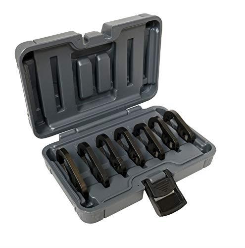 Lisle 40600 Black Offset Filter Wrench Set, 7pc