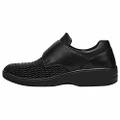 Propet Women's Olivia Sneaker Walking Shoes, Black, US 9.5 Size