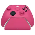 Razer Universal Quick Charging Stand for Xbox Series X|S: Magnetic Secure Charging - Perfectly Matches Xbox Wireless - USB Powered - Deep Pink (Controller Sold Separately) (RC21-01751400-R3U1)