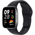 XIAOMI Redmi Watch 3 Black, 1.75" AMOLED Display, 12 Days Battery Life, Health Monitoring