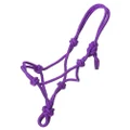Tough 1 Tough-1 Miniature Poly Rope Tied Halter, Purple, Small