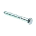 Prime-Line 9056277 Hex Lag Screws, 3/8 in. X 3 in, A307 Grade A Zinc Plated Steel, 50-Pack