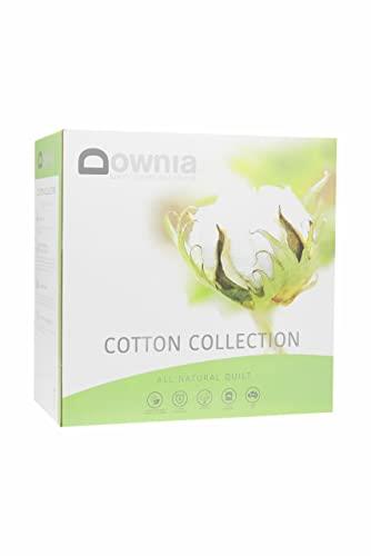 Downia Cotton Collection All Natural Quilt, White, King