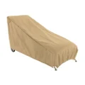 Classic Accessories Terrazzo Water-Resistant 86 Inch Patio Chaise Lounge Chair Cover